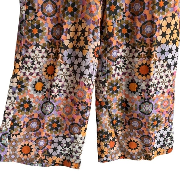 Anthropologie Geometric Straight Pants, Size 0 - Picture 7 of 12